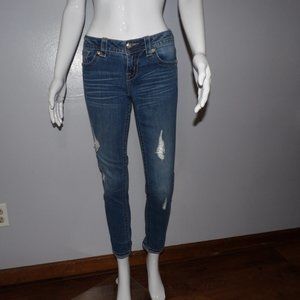 Miss Me Mid Rise Skinny Jeans Sz 1/2 (26)
